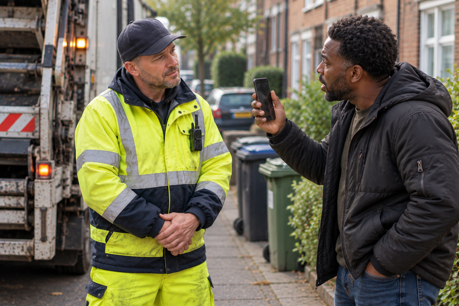 Praktijksituatie in de branche afval en reiniging